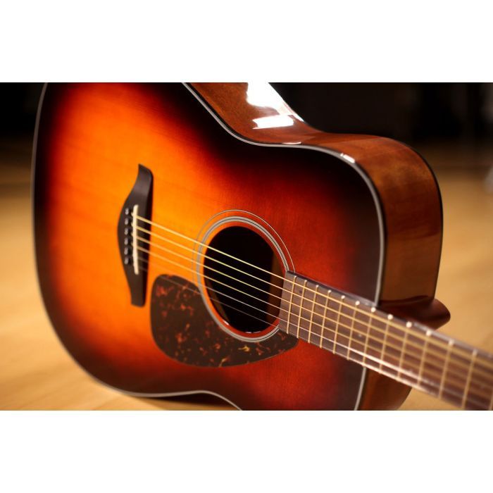 Гитара акустическая Yamaha FG800 Brown Sunburst изображение 3