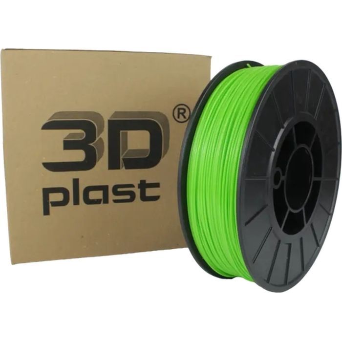 Пластик для 3D-принтера 3Dplast PLA 1.75мм, 0.85кг, gray-graphit (3DPLA17508GGF)