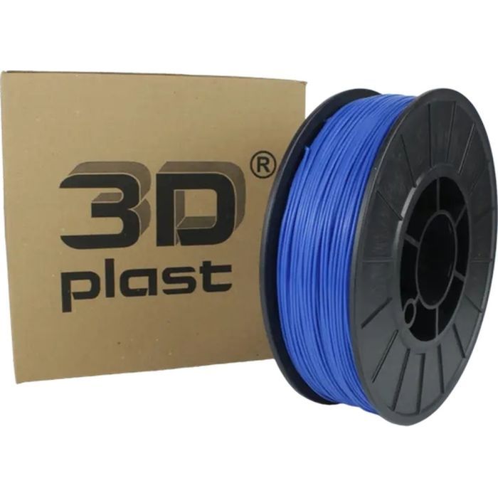 Пластик для 3D-принтера 3Dplast PETG 1.75мм, 3кг, blue (3DPTG1753DBLU)