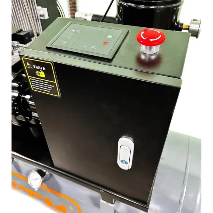 Компресор GTM 100л, 350л/хв, 3кВт, 8бар, 220V (DLG3V 230) зображення 4