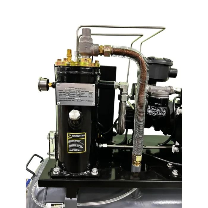 Компресор GTM 100л, 350л/хв, 3кВт, 8бар, 220V (DLG3V 230) зображення 6