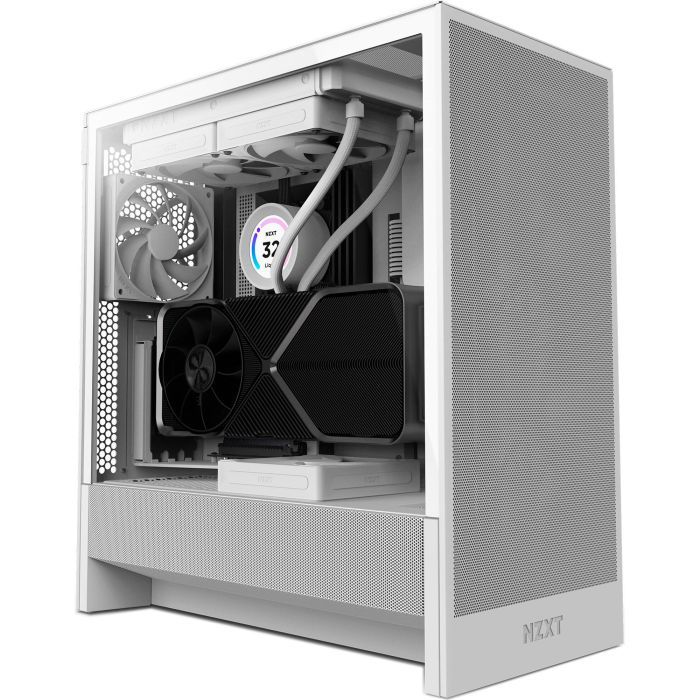 Корпус NZXT H5 Flow Compact (CC-H52FB-01)