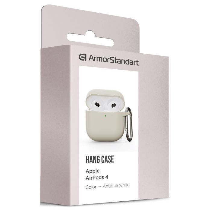 Чохол для навушників Armorstandart Hang Case для Apple AirPods 4 Lavender (ARM81282) зображення 3