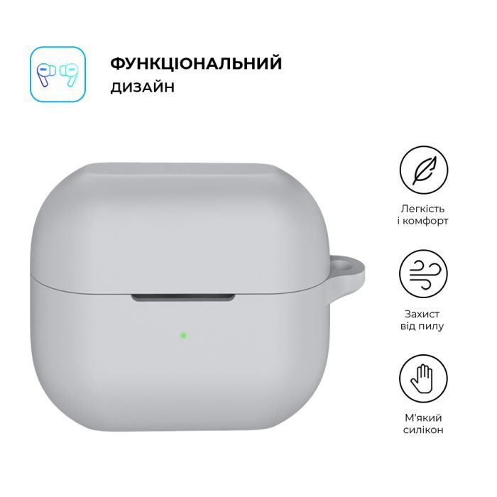 Чохол для навушників Armorstandart Hang Case для Samsung Galaxy Buds 3/3 Pro White (ARM79983) зображення 2