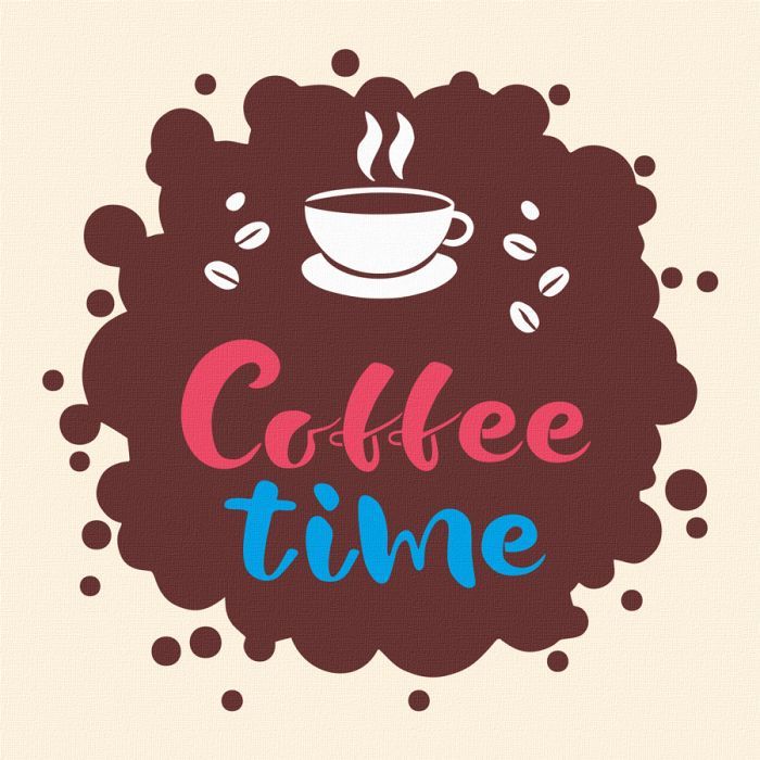 Картина по номерам Rosa Coffee Time, 20 х 20 см (4823098540700) зображення 2