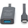 Дата кабель USB-С Male to USB-A Female 5.0m USB3.2 Gen1 Active 5G Digitus (DA-73110) изображение 2
