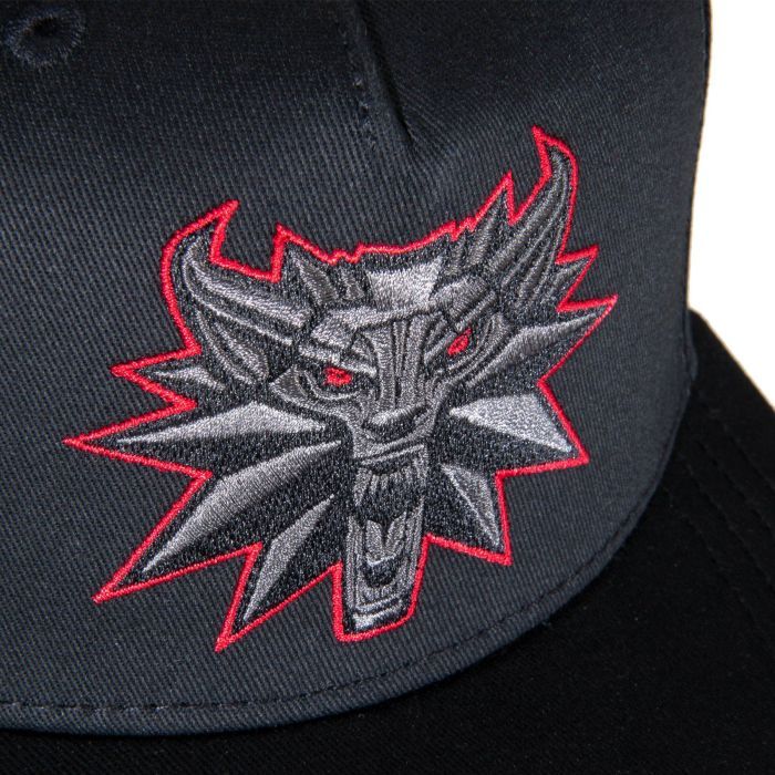 Кепка Jinx The Witcher - Black Wolf Snapback (JINX-11056) зображення 3