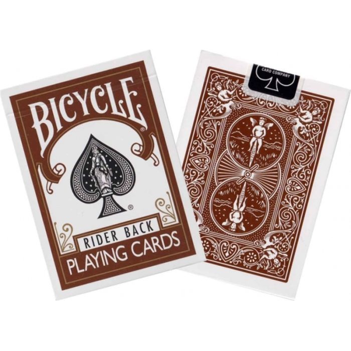 Гральні карти Bicycle Rider Back Brown deck (02309) зображення 3
