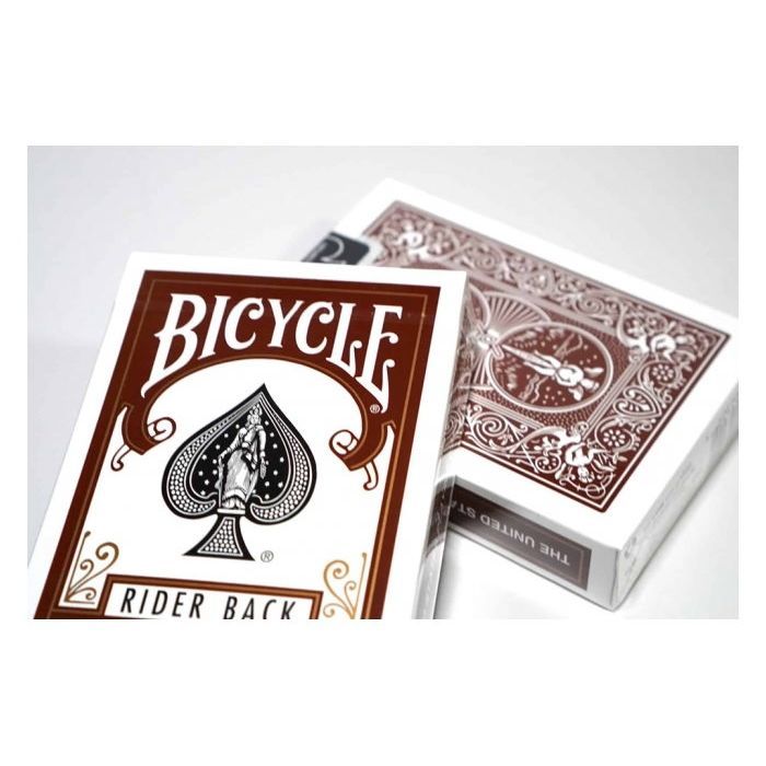 Гральні карти Bicycle Rider Back Brown deck (02309) зображення 5