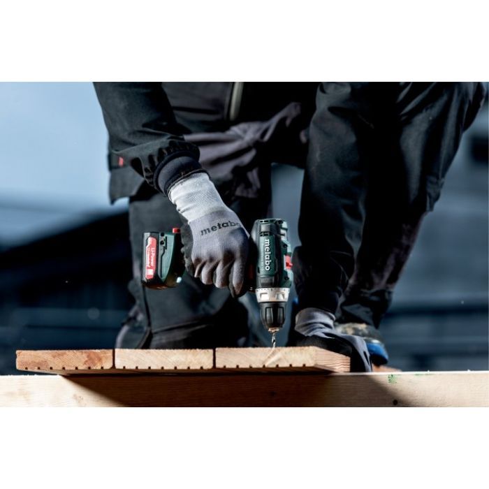 Шуруповерт Metabo PowerMaxx BS 12 Set 12V, 2x2Ah, 17·40Нм, 0-360·0-1400об/мин, 1.1кг (601036870) изображение 4