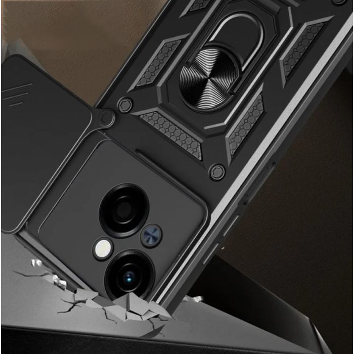 Чохол до мобільного телефона BeCover Military Tecno Spark Go 1 (KL4) Black (713073) зображення 4