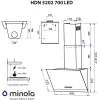 Вытяжка кухонная Minola HDN 5202 WH/INOX 700 LED изображение 12