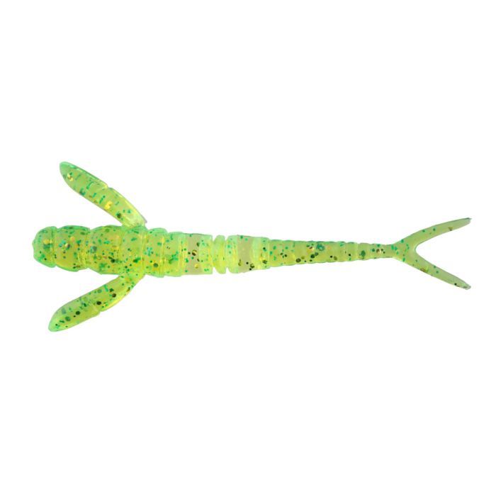 Силікон рибальський FishUP Flit 1.5" 026 - Flo Chartreuse/Green (10шт/уп) (1862.02.33)
