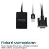 Кабель мультимедійний HDMI to VGA/USB prolink-v2h.black Promate (prolink-v2h.black) зображення 4