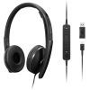 Наушники Lenovo Wired ANC Headset Gen 2 (Teams) Black (4XD1M45627) изображение 6