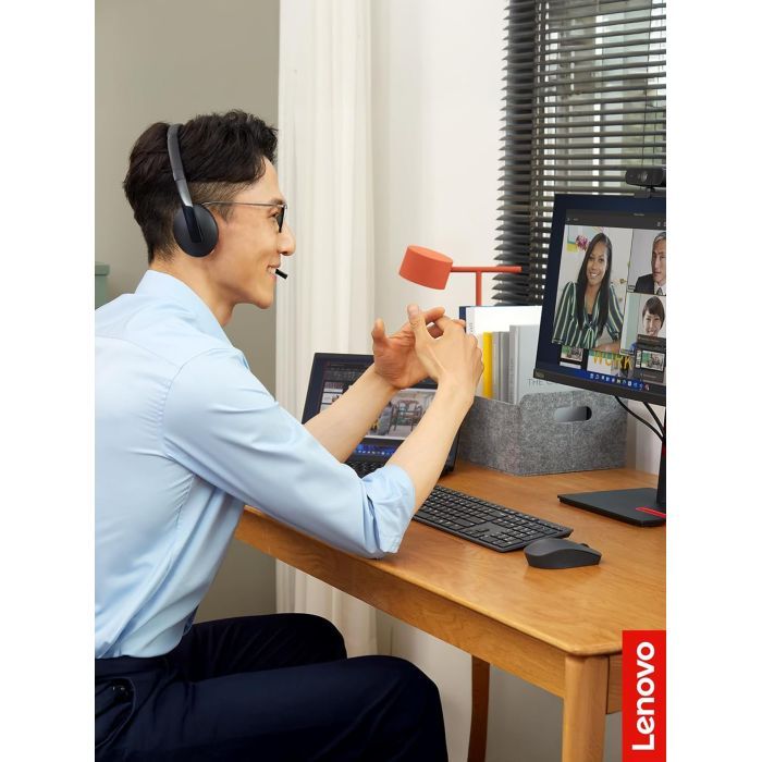 Наушники Lenovo Wired ANC Headset Gen 2 (Teams) Black (4XD1M45627) изображение 9