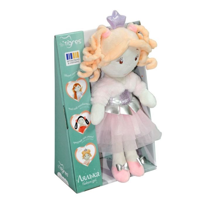 Мягкая игрушка Tigres Кукла Лаура fashion girl (ЛЯ-0047) изображение 5