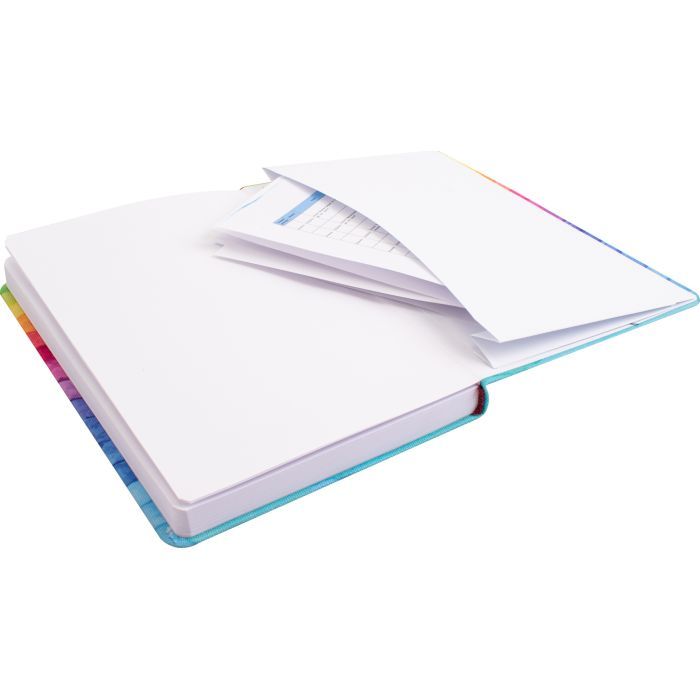 Книга записная Optima Rainbow-07 А5 128 листов клетка (O27190-07) изображение 3