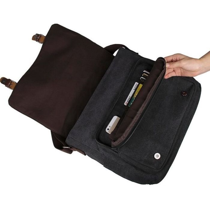 Сумка Vintage Сіра (14587) зображення 10