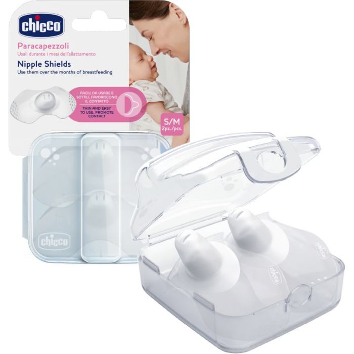 Защитная накладка на сосок Chicco розмір S-M, (8058664070466) (09033.00)