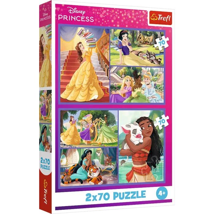 Пазл Trefl Princess Сказочные дни 2x70 (5900511344400)
