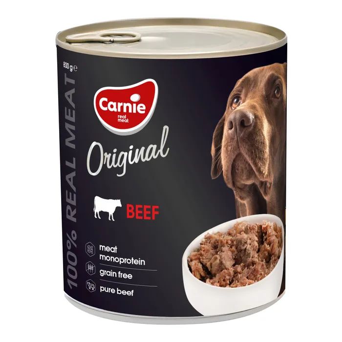 Консервы для собак Carnie Original Mono Protein Говядина 800 г (4820255193465)
