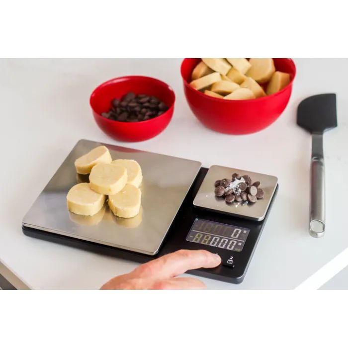 Весы кухонные KitchenAid Measuring KQ909G, з подвійною платформою изображение 12