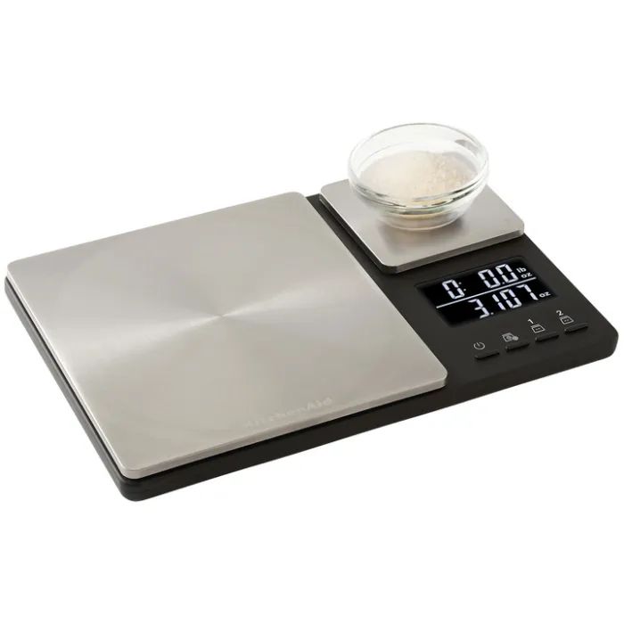 Весы кухонные KitchenAid Measuring KQ909G, з подвійною платформою изображение 2