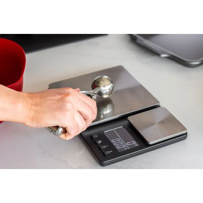 Весы кухонные KitchenAid Measuring KQ909G, з подвійною платформою изображение 8