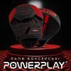 Лапы боксерские PowerPlay 3044 Pro Carbon Ultra Series Чорно-Червоні (PP_3044_Bl/Red) изображение 6