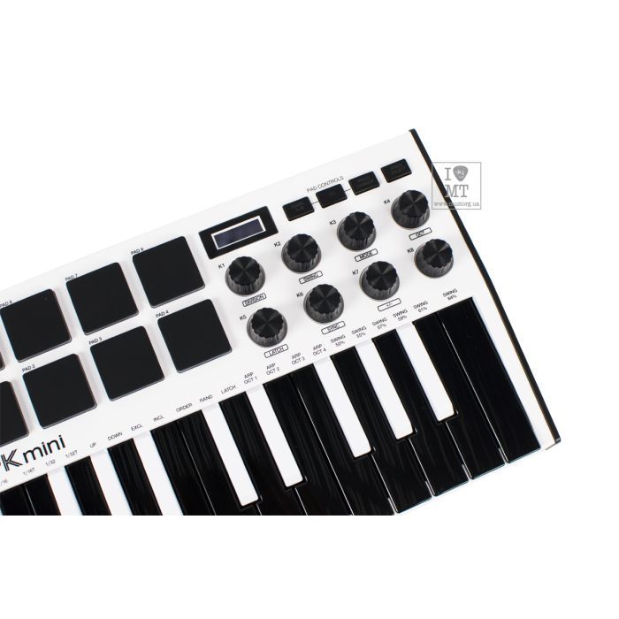 MIDI-клавіатура Akai MPK MINI MK3 White (230878) зображення 6