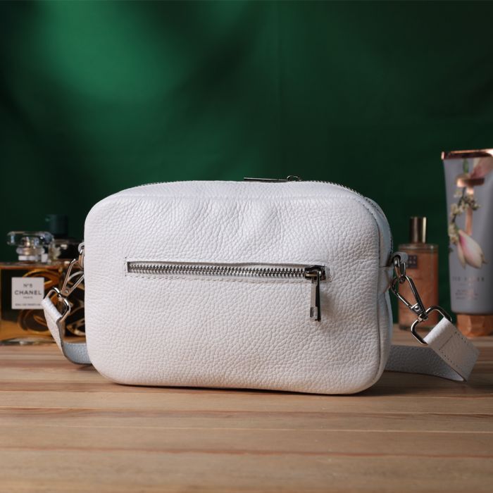 Сумка Shvigel Из натуральной кожи Белая (22840) изображение 10