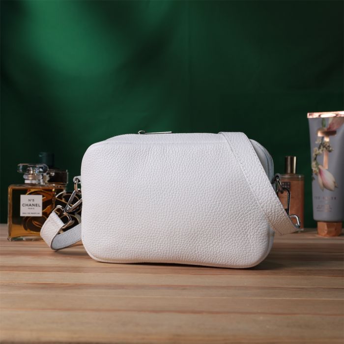 Сумка Shvigel Из натуральной кожи Белая (22840) изображение 9