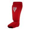 Захист гомілки і стопи RDX Shin Instep Foam Red/White M (HYP-SIRW-M) зображення 3