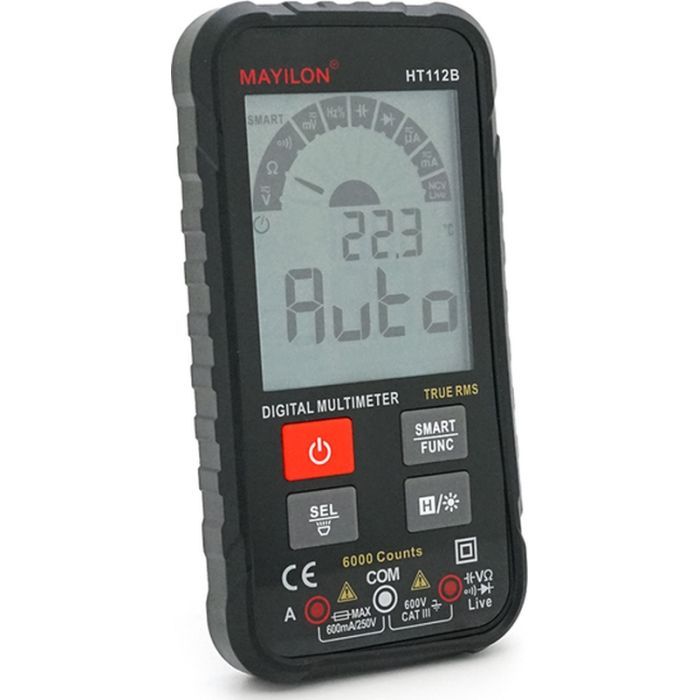 Цифровий мультиметр Mayilon HT-112B, V, A, R, C, F, T (HT-112B)