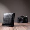 Гаманець ST Leather З натуральної лакованої шкіри Чорний (22688) зображення 10