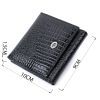 Гаманець ST Leather З натуральної лакованої шкіри Чорний (22688) зображення 3