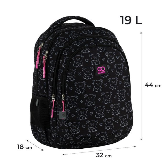 Рюкзак шкільний GoPack Teens 162L-2 (GO25-162L-2) зображення 2