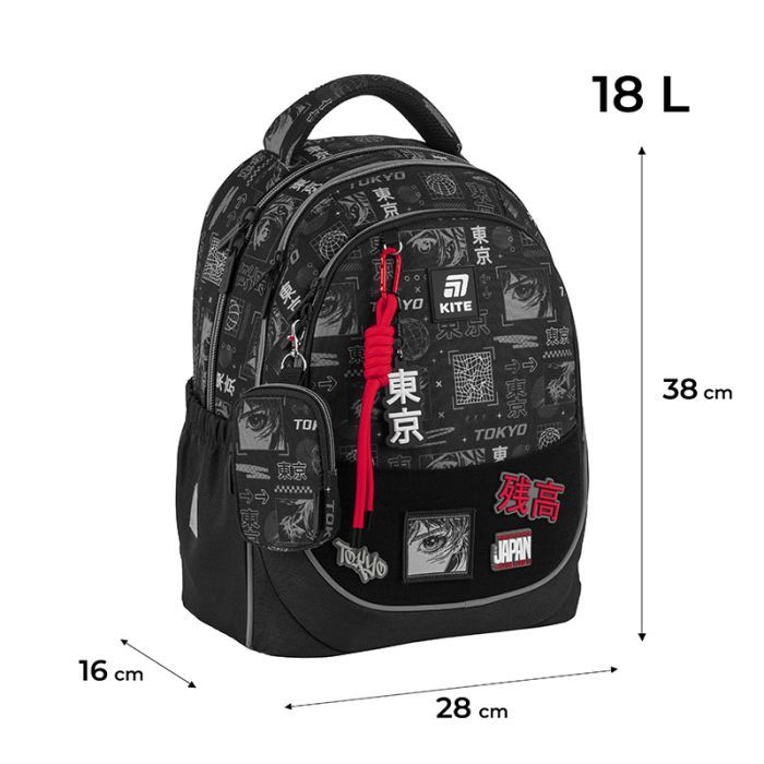 Рюкзак школьный Kite Education 700 Tokyo (K25-700M-3) изображение 2