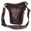 Сумка Vintage На пояс кожаная Коричневая (20013) изображение 3