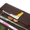 Кошелек Bond Accessories Из натуральной зернистой кожи Коричневый (22052) изображение 7