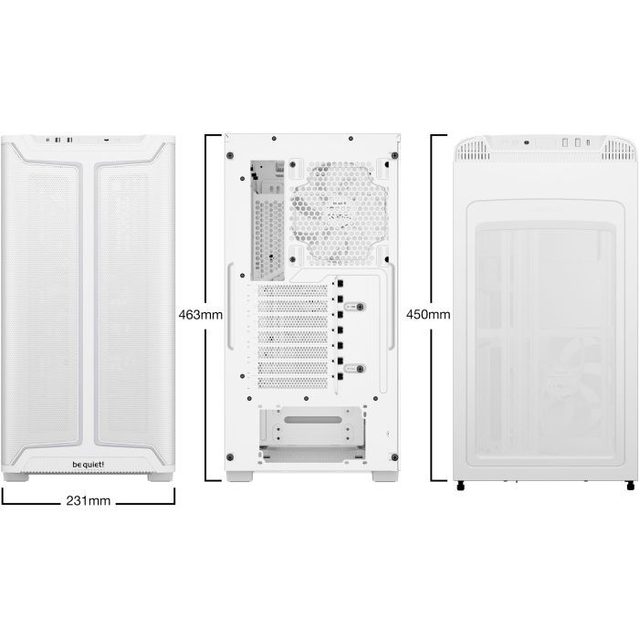 Корпус Be quiet! PURE BASE 501 DX білий (BGW77) изображение 7