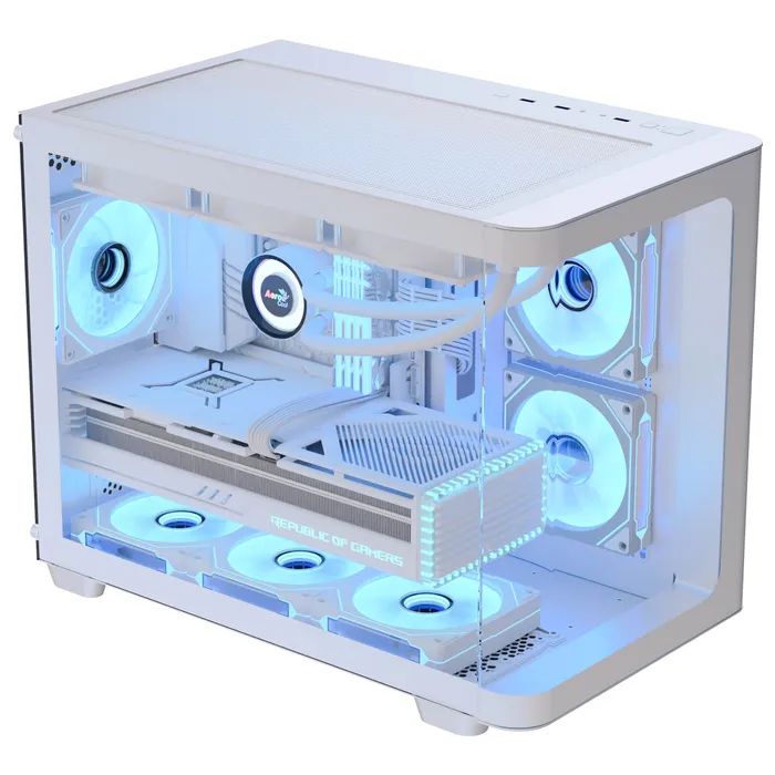 Корпус AeroCool P300C-G-WT-v1 White (ACCS-PN02033.21) изображение 2