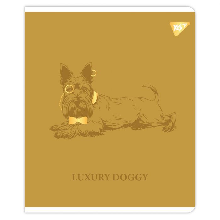 Тетрадь Yes Luxure doggy 24 листа линия (767545) изображение 4
