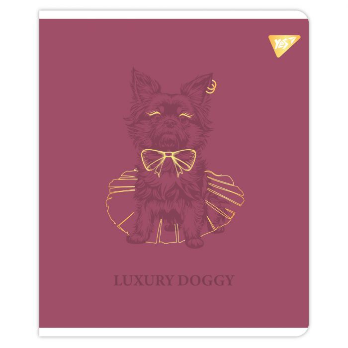 Тетрадь Yes Luxure doggy 24 листа линия (767545) изображение 5