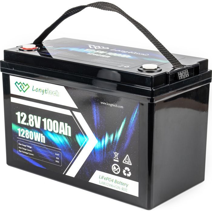 Батарея LiFePo4 Longttech 12.8V - 100Ah (LAR12100-G31-R32) изображение 3