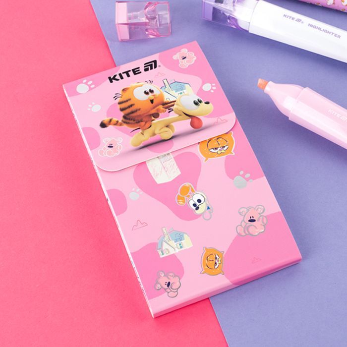 Блокнот Kite на магните Garfield 60 листов, клетка (GF24-092) изображение 5