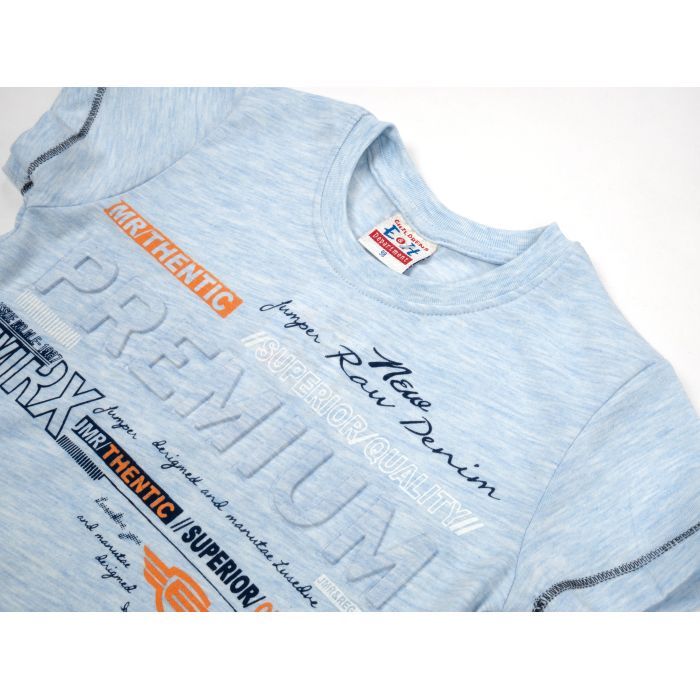 Набор детской одежды Breeze DENIM (8593-110B-blue) изображение 7