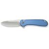 Ніж Civivi Button Lock Elementum II, Blue Aluminum, Satin (C18062PD-2)