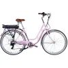Электровелосипед Dorozhnik 28" eRETRO Vbr рама-19" 36B 12.5А*г 500Вт світло-рожевий 2025 (ELB-D-28-071)